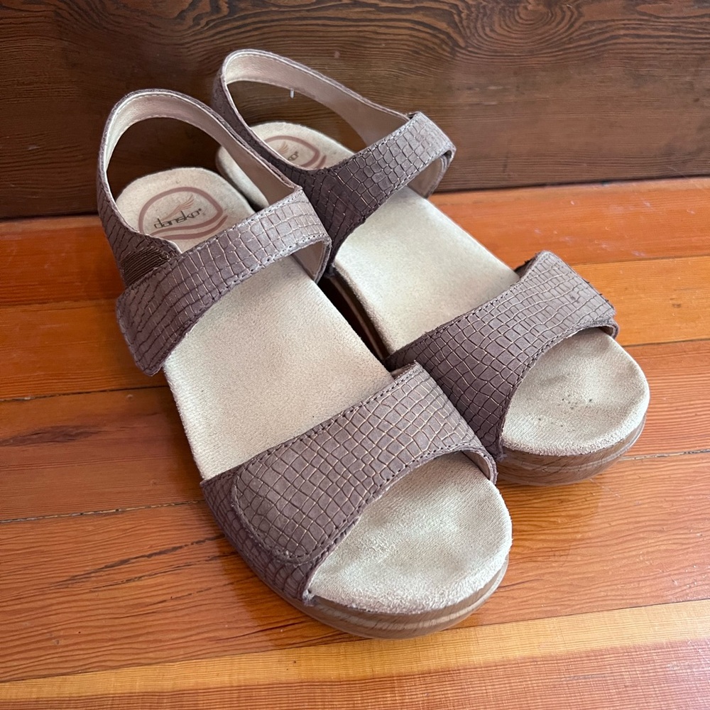 Dansko Sandals with Velcro Closure
